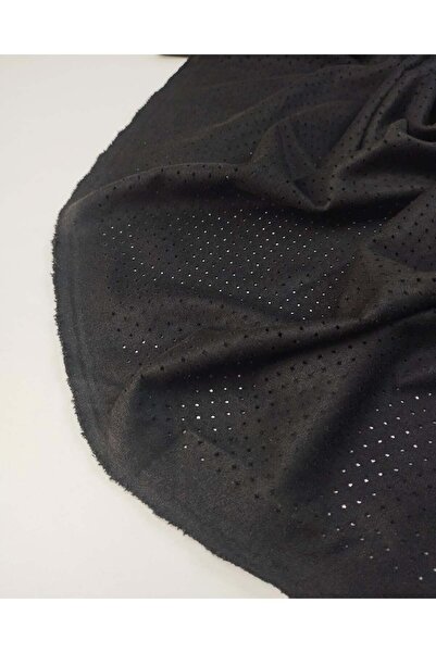 Kumaş Parça Negru Gü piele Jarse cu suprafață specială 150x260cm