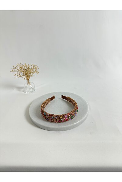 MegssStore Natural Stone Crown Hairband