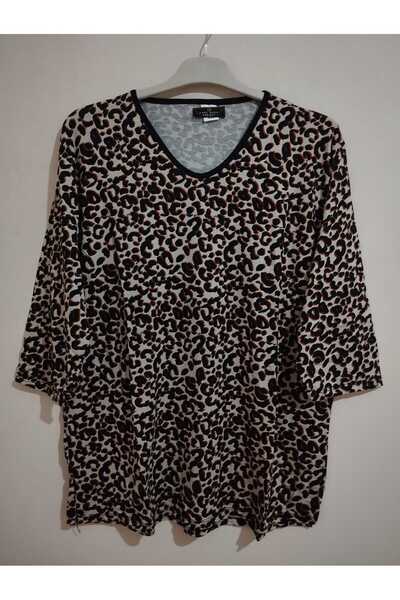 anne moda ankara Full Summer Capri Sleeve 95% Viscose Anti-Sweat Blouse