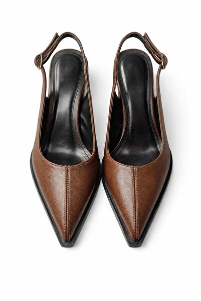 CİMİLİ SHOES Γυναικεία Μαύρα Παπούτσια με Τακούνι 7 εκατοστών, Μυτερή Μύτη, Κ...