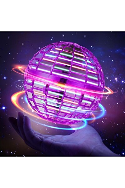 Magdeal Minge zburătoare cu LED, reîncărcabilă USB, 3 în 1, efect bumerang