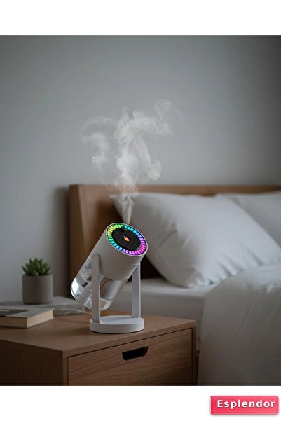 esplendor Araç ve Ev İçin Hava Nemlendirici Projektörlü Sessiz Buhar