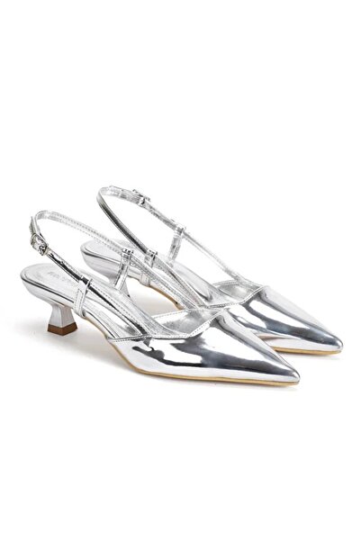 elvinshoes Amara Altun Patent Leather Low Heel Heeled Shoes