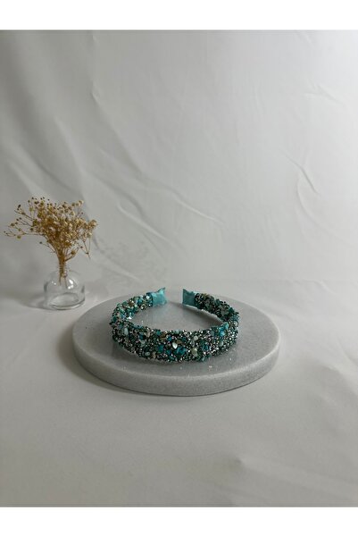 MegssStore Natural Stone Crown Hairband