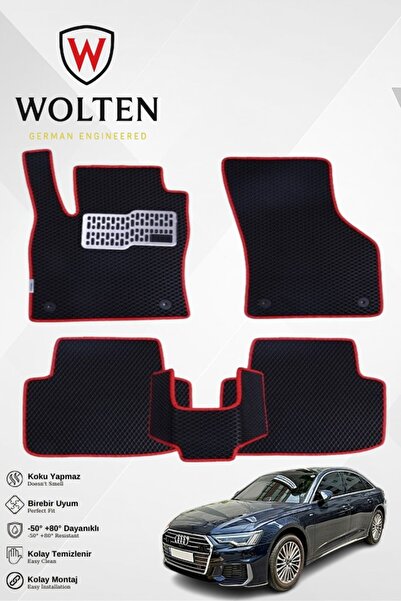 w wolten german engineered AUDİ-A6-(2012-2018) İÇİN EVA İÇ PASPAS TAKIMI (MET...