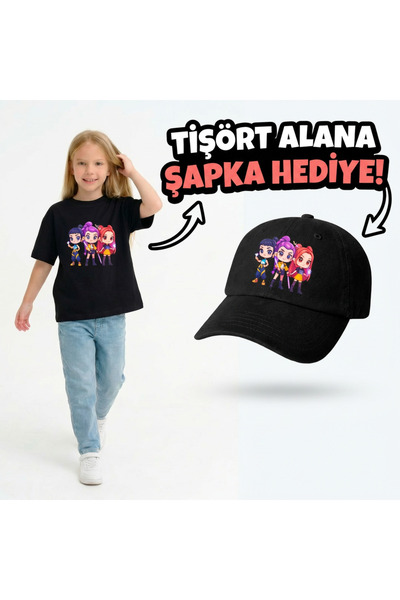 barsdepo HUNTRIX B Štampano T-Shirt – Set sa šeširom kao poklon | PREMIUM kva...