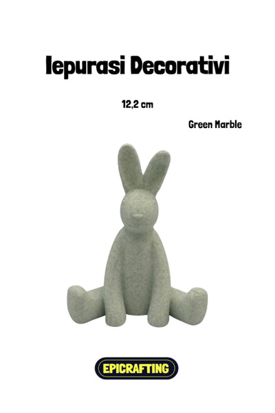 Epic Crafting Iepurasi Decorativi pentru Paste 12,2 cm