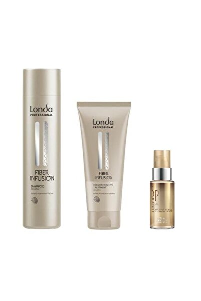 Londa Professional SET_3 products–Londa Professional Fiber Infusion: 250ml sh...