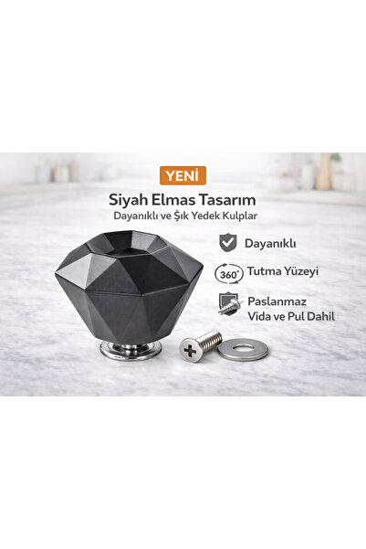 arcaK2 Tüm Markalar Tencere Kapak Elmas Model Kulp seti