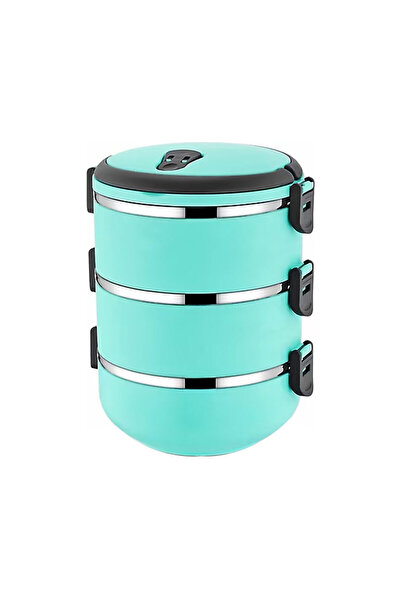 CT STONES وعاء تيرموس لحفظ الطعام سعة 3 لتر - تركواز