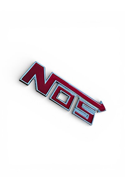 İKTUNING NOS METAL LOGO AMBLEM STICKER OTO AKSESUAR MODİFİYE ARAÇ ARMASI META...