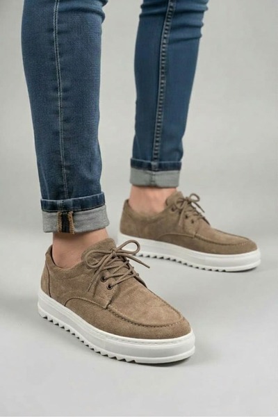 Zapatos JY-T12x Arts Lace-up piele întoarsă Pantofi sport clasici pentru bărb...