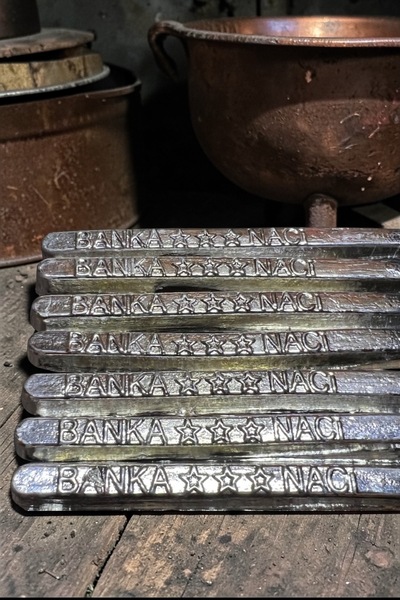 Keskin Adam Saf Çubuk Kalay Banka Naci Net 250 gr (Yaklaşık 2 Çubuk)