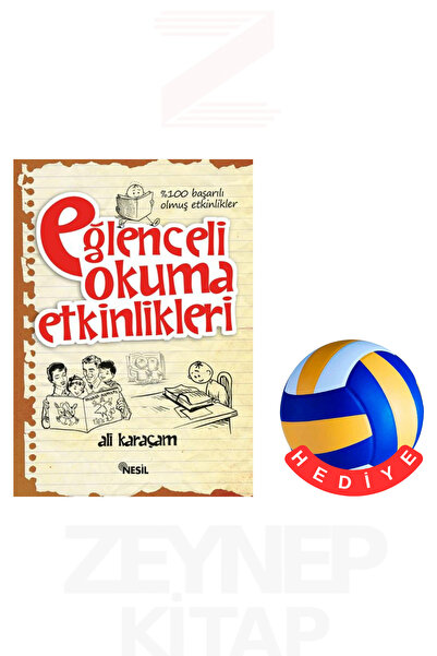 Nesil Çocuk Yayınları Eğlenceli Okuma Etkinlikleri (Voleybol Topu Hediye)
