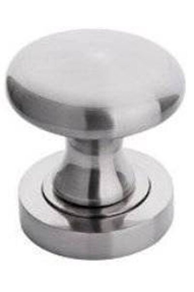 THG Mânere de ușă STALA din nichel satinat cu rozetă pentru cheie