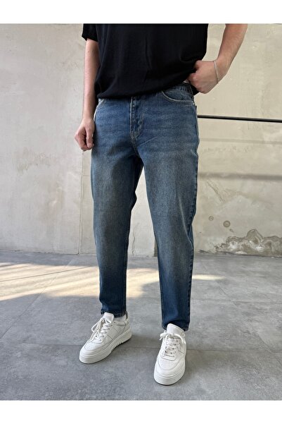 DIFRANSEL JEANS Blugi bărbătești cu detalii vintage, model Banan