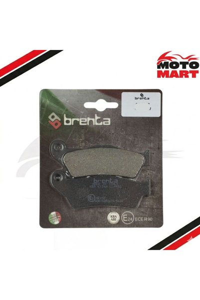 motomart+ Bajaj Pulsar F 250 Ön Fren Balatası Brenta-T00209