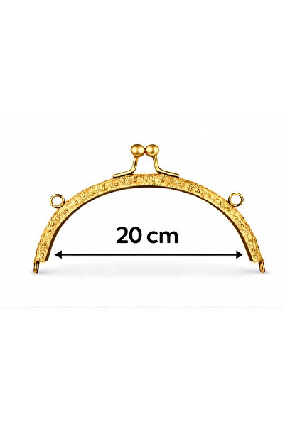 aurellen 20 cm Oval Bag Bursu Metal Bag Lock - Bag Making Apparatus, Macramé ...