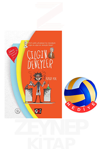 Nesil Çocuk Yayınları Crazy Experiments - Yusuf Asal (Volleyball Ball Gift)