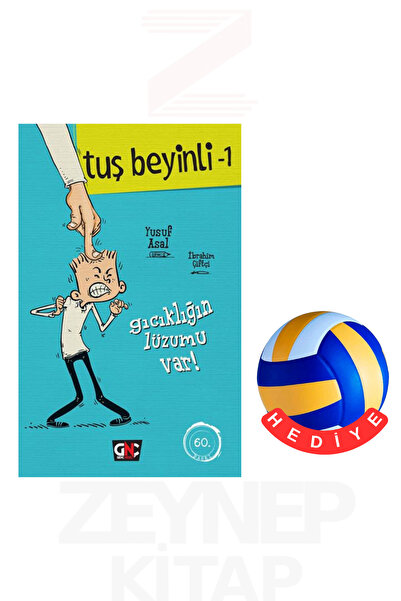 Nesil Çocuk Yayınları Tuş Beyinli 1 Gıcıklığın Lüzümu Var! (Voleybol Topu Hed...