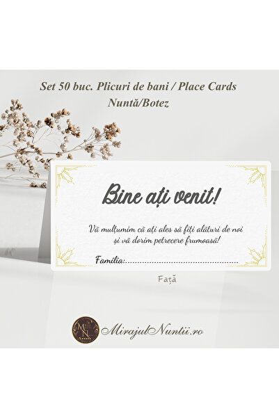 Proprie Set of 50 Minimalist White Premium Wedding and Baptism Money Envelope...