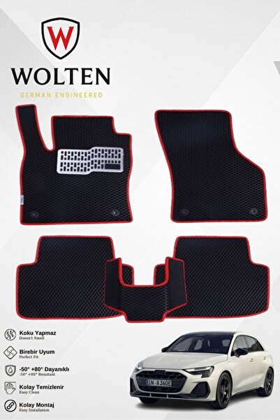 w wolten german engineered AUDİ-A3-HATCHBACK-(2020-sonrası) İÇİN EVA İÇ PASPA...