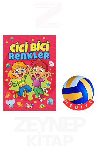 Nesil Çocuk Yayınları Cici Bici Renkler (Voleybol Topu Hediye)
