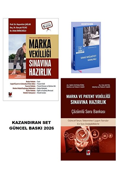 Adalet Yayınevi Marka Vekilliği Sınavına Hazırlık Hayrettin Çağlar+Marka Veki...