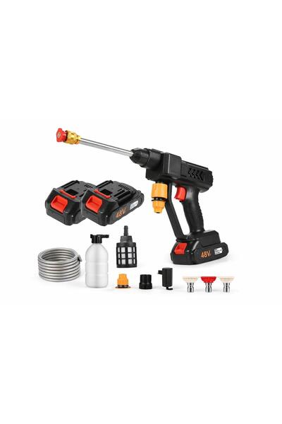 OEM Mini Aparat de Spălat cu Presiune 48V cu Acumulator Pistol Jet Apă Portab...