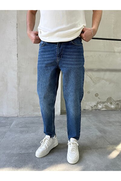DIFRANSEL JEANS بنطلون جينز رجالي بتفاصيل عتيقة