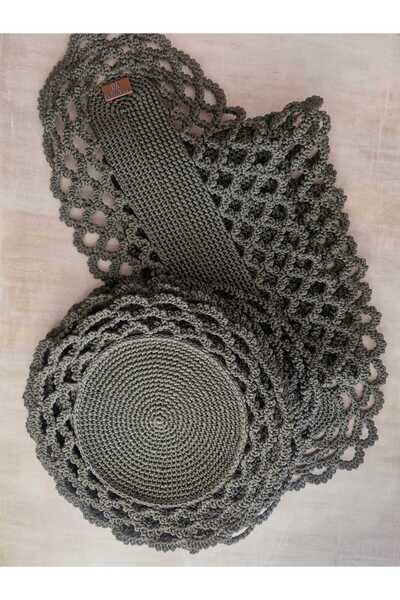 ABAS Örme 1adet runner 6supla talım haki yeşil