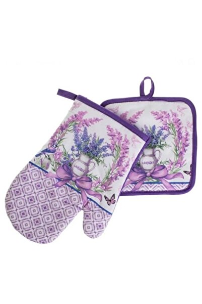 OEM Kitchen Set with Glove and Napkin, Lavender Model
