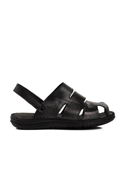 Aspor Black Men's Sandals
