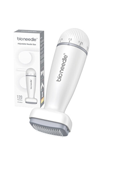 Bio Needle 120 İğneli Ayarlanabilir Dermastamp | Mikro İğneleme Cihazı Profes...