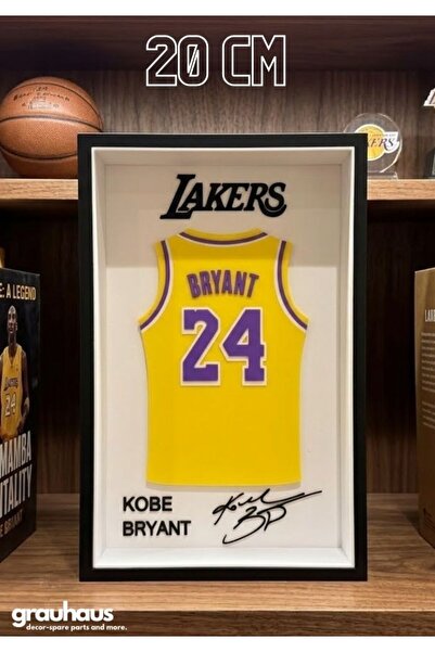 GRAUHAUS Лейкърс – декоративна украса за бюро и библиотека с номер 24 на Коби...