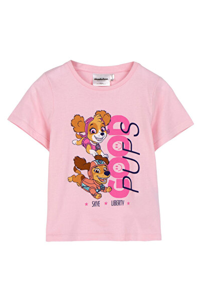 PAW PATROL Skye Liberty Short Sleeve Cotton T-Shirt 98 CM 3 Years Pink