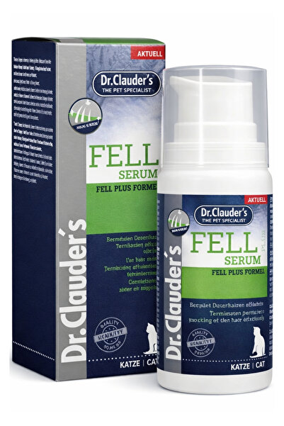 Dr. Clauder'S Dr.Clauders Fell Plus Serum Deri ve Tüy Sağlığı Kedi Serum Macu...