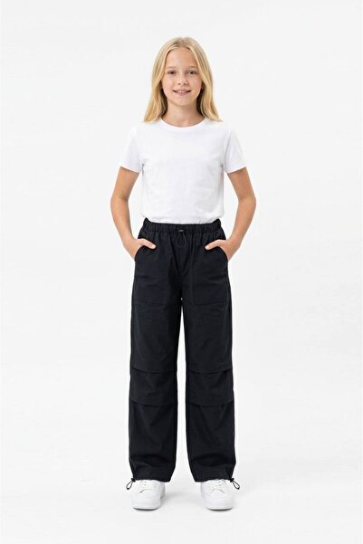 Yağmur Giyim İsob Unisex Children's Elastic Parachute Fabric Pants 8-11 Years...