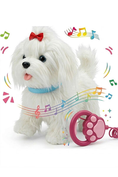 REZZOSS Interactive Walking Singing Puppy Toy for Kids Electronic RC Control ...