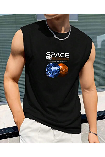 SUNFREE SPACE Štampano Muška odjeća bez rukava Zero Sleeve Odjeća za teretanu...