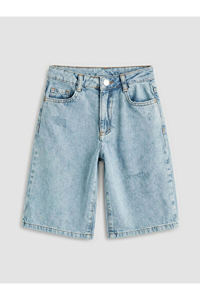 LC Waikiki ESVAB • Modern & Seçkin Kız Çocuk Jean Şortolon