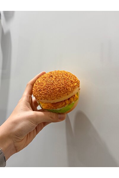 LDY Hamburger Tasarımlı Buzdolabı Magneti - Sevimli Mini Burger Magnet-Dekora...
