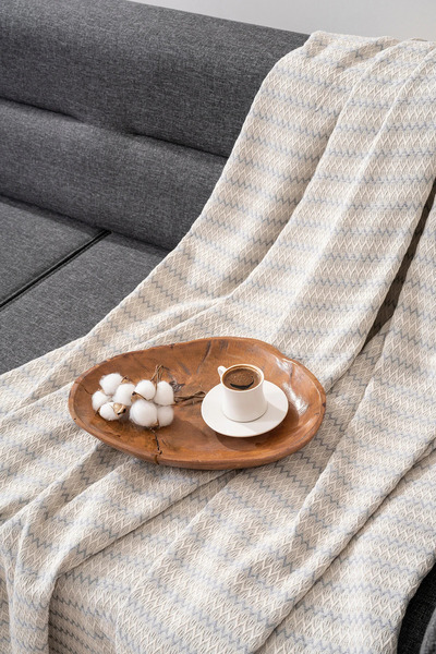 Bovia Home قطن قطعة من أغطية الكراسي غطاء أريكة / مهدّب