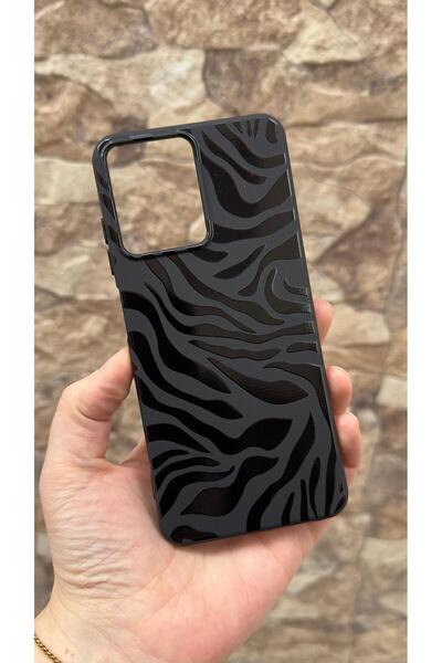 Vip Case Casper Via M40 Compatible Zebra Patterned Silicone Shock-Absorbing C...
