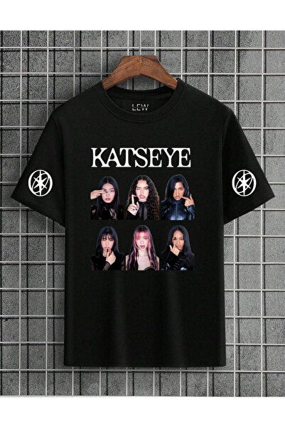 lovver Katseye Group Special Design Premium Quality Breathable T-Shirt in Cot...