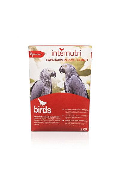 Inter Nutri Internutri Papagaios Premium Parrot Food with Fruit - 1kg | High ...