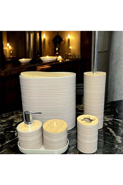 YASAR CONCEPT Montbelle Bath Set Cream