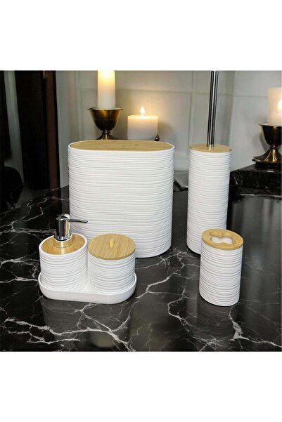 YASAR CONCEPT Montbelle Bathroom Set White