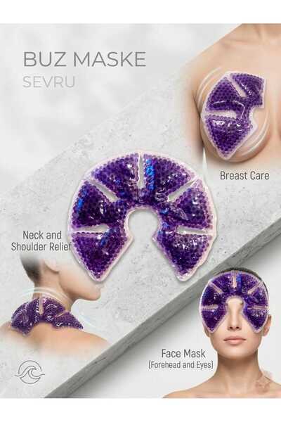 SEVRU Diz Ve Göğüs İçin Termojel Soğuk-Sıcak Kompres Jel Maske