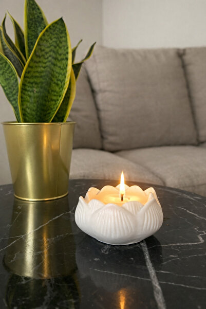 SO Aura Dekoratif Lotus Mum
